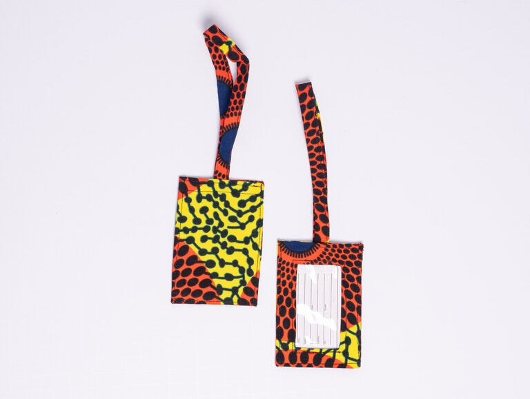 Ankara Luggage Tag