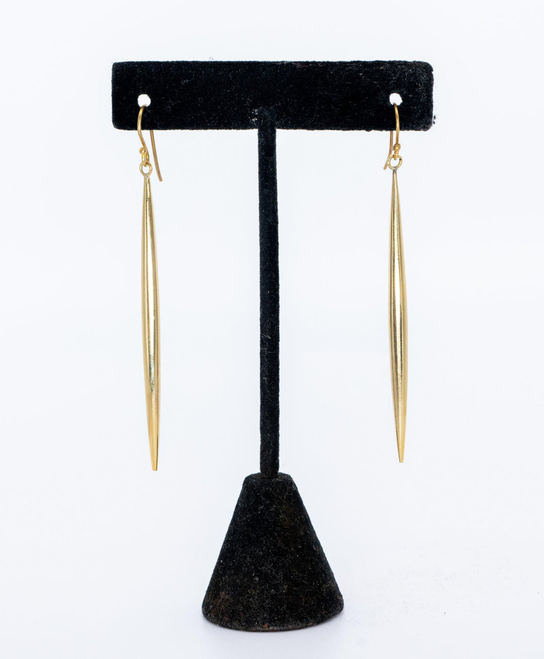 Brass Drop Earrings