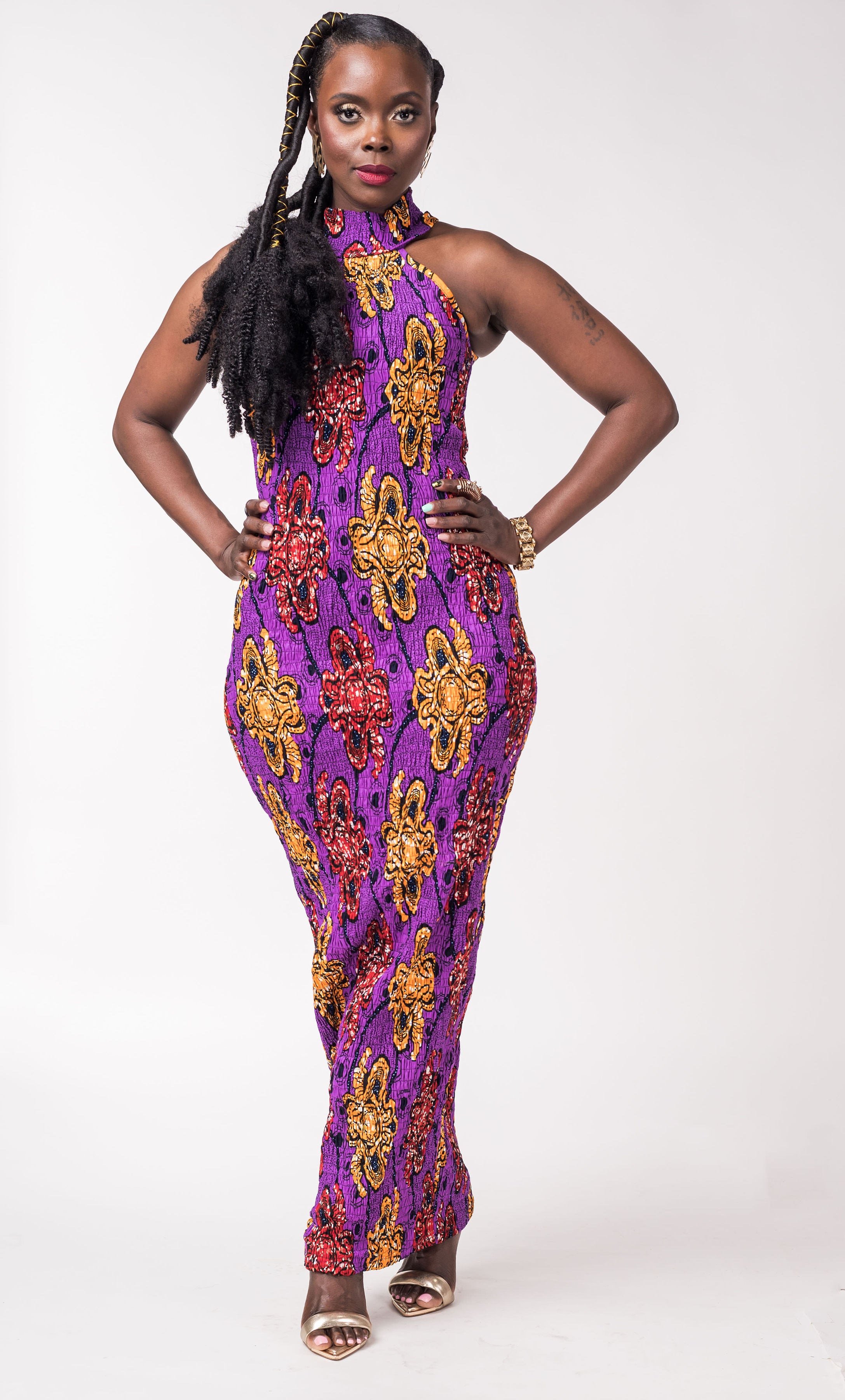 Shape Chic Long Dress – Yaa Chic