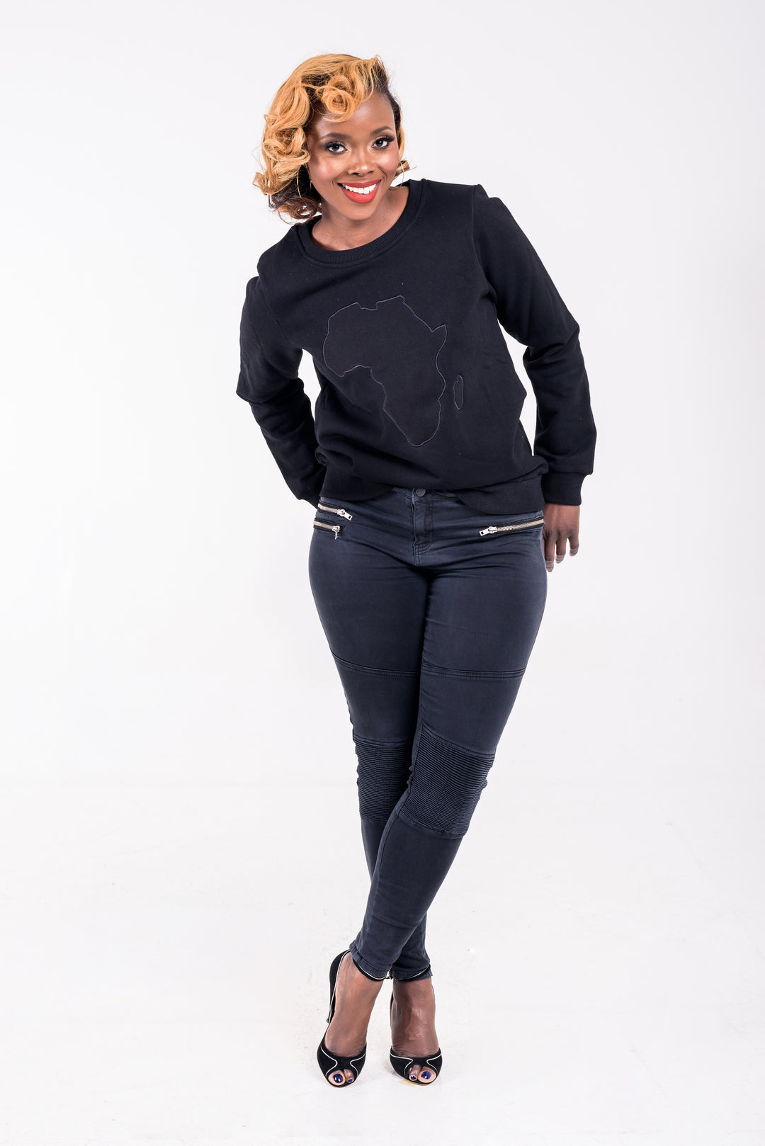The Continent Black Sweatshirt