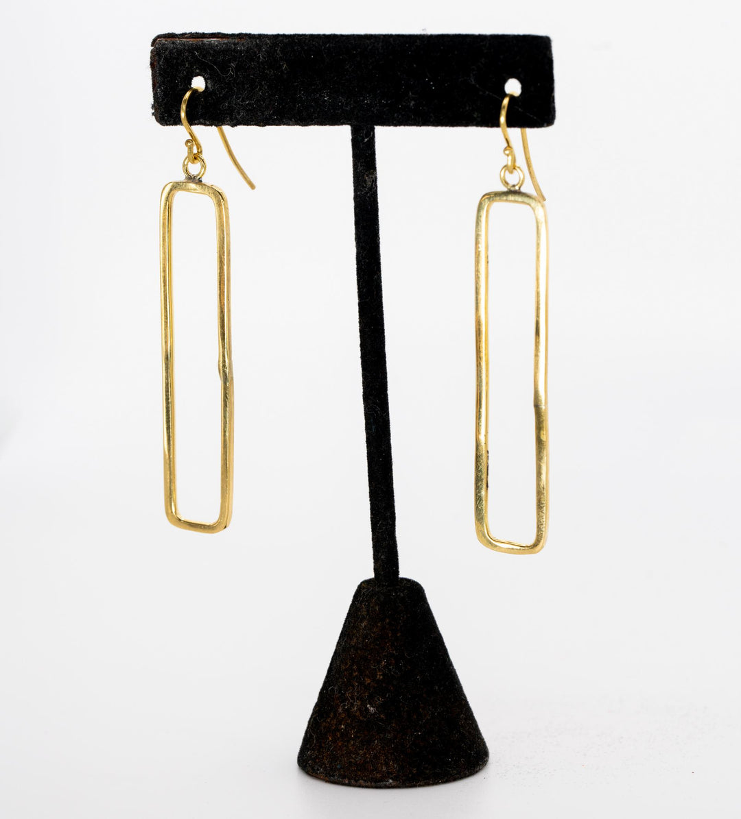 Brass Cathedral Earring