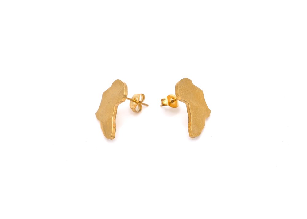 Continent Stud Earrings