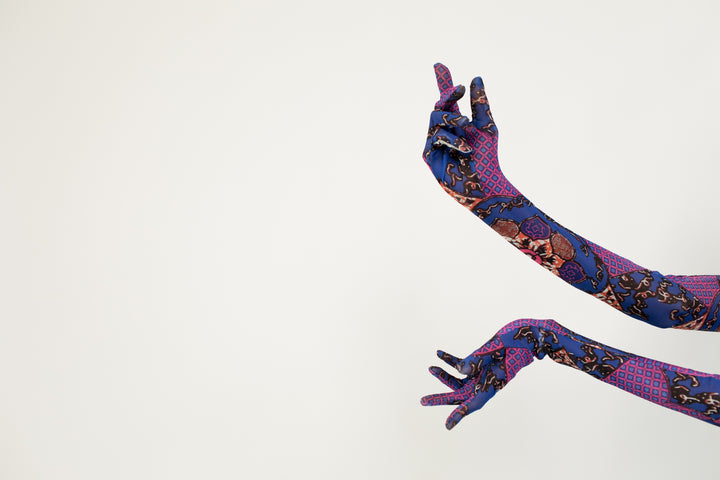 Glow Mesh Top with Glove