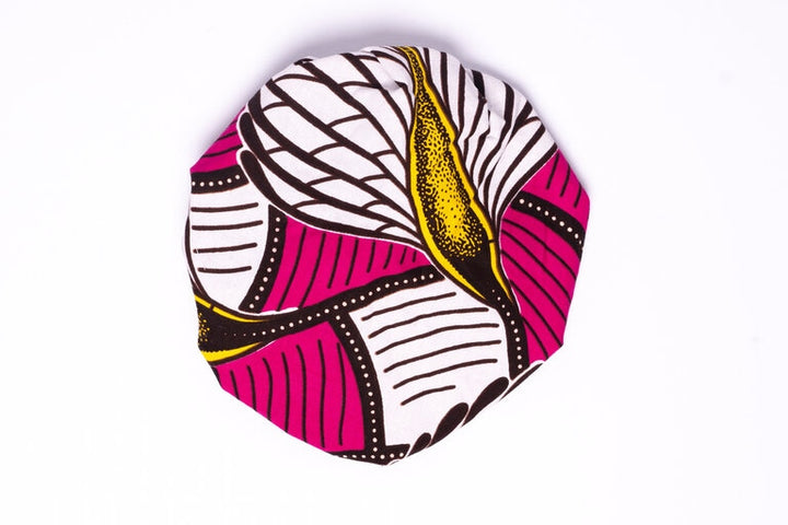 Blossom Ankara Hair Bonnet