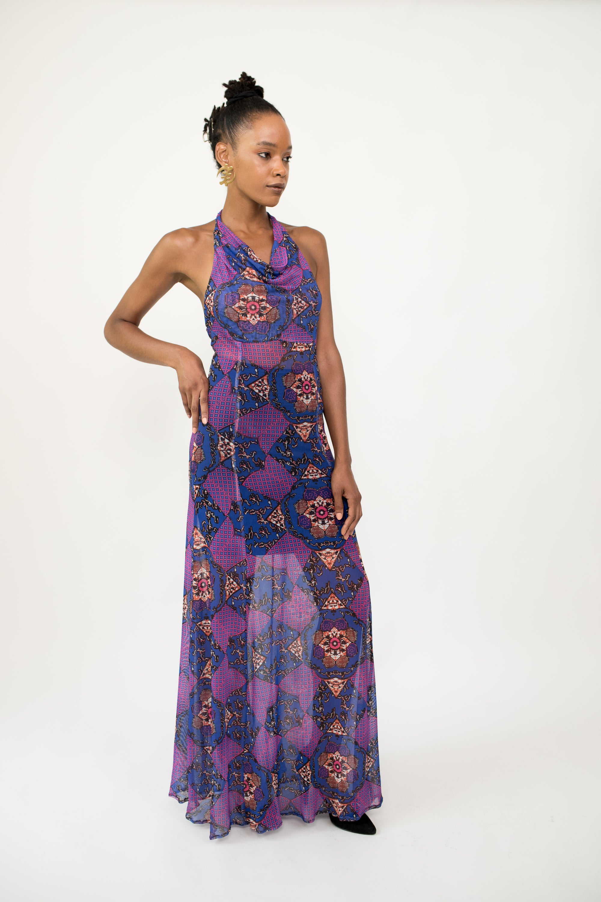 Sheer Radiance Maxi Dress – Yaa Chic