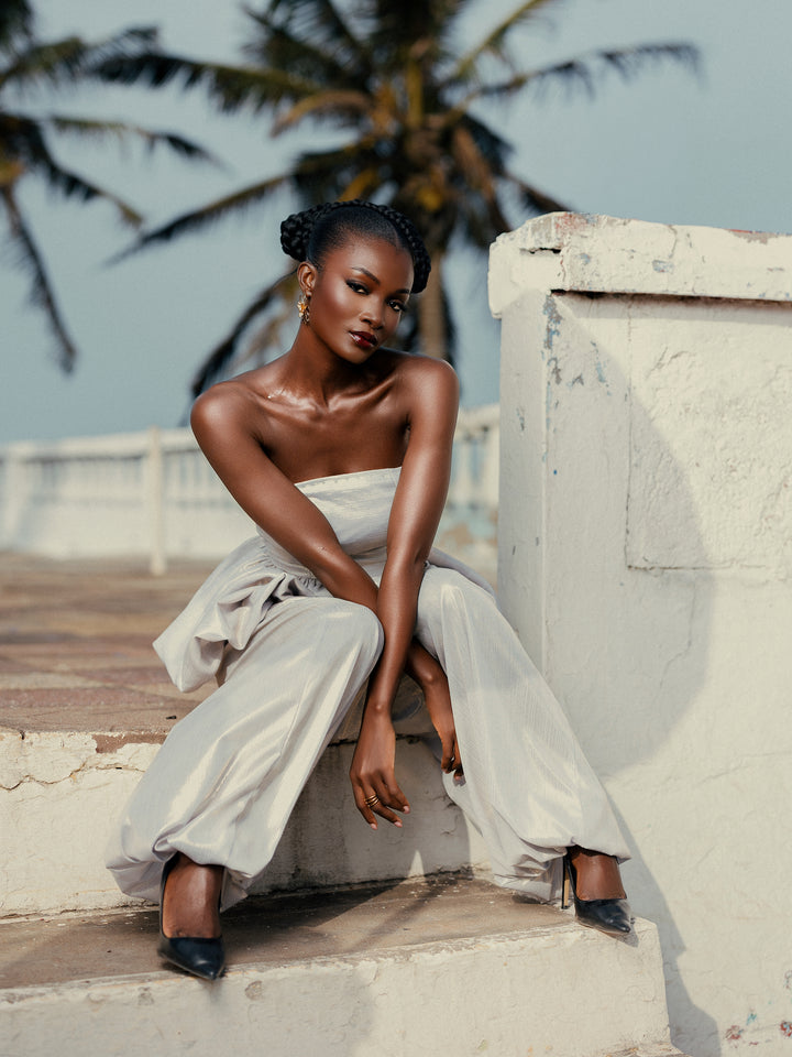 The Shika Peplum Two-Piece Set