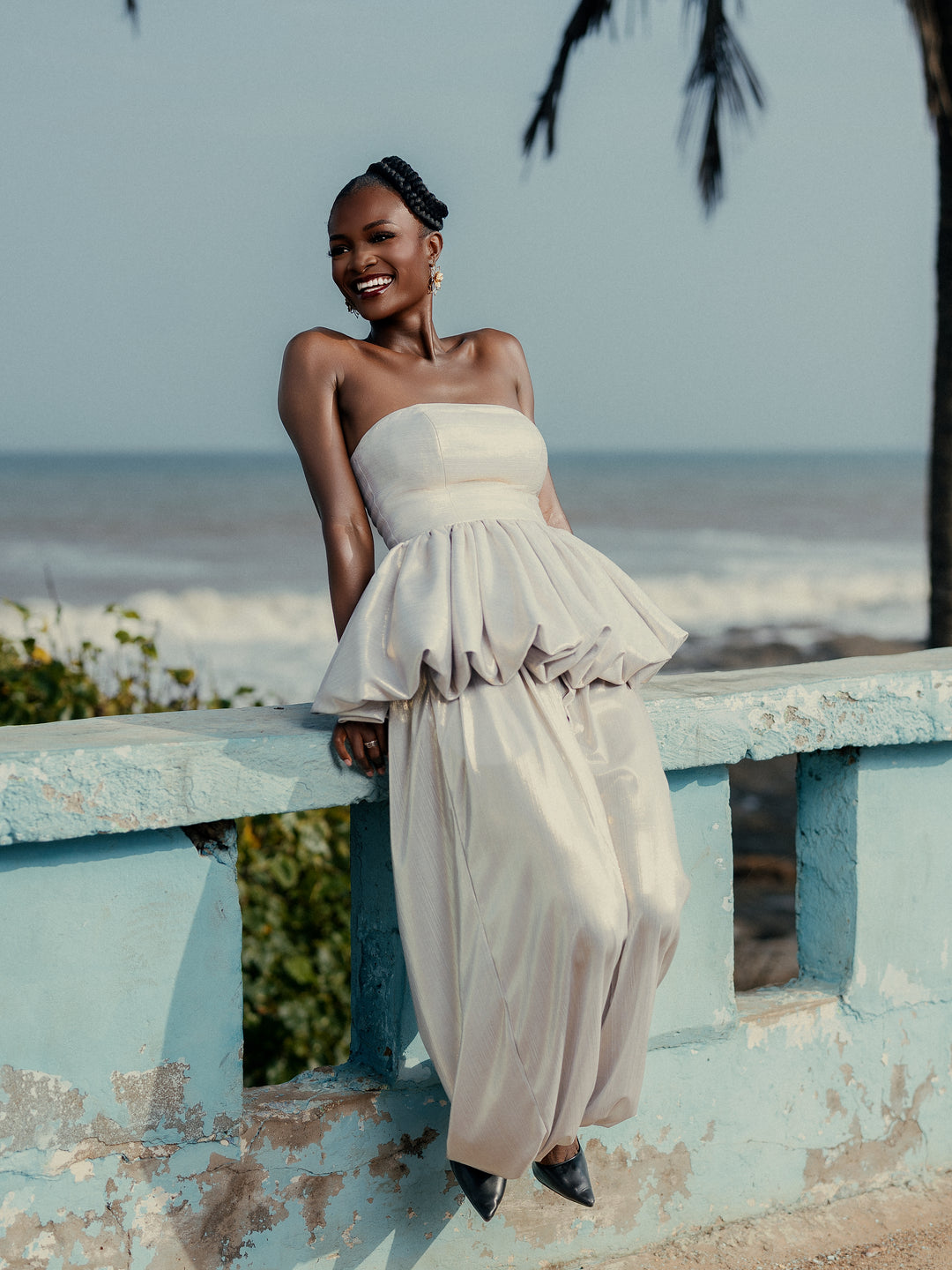The Shika Peplum Two-Piece Set
